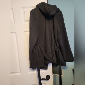 Ava&Viv Coatigan with hood size 2x